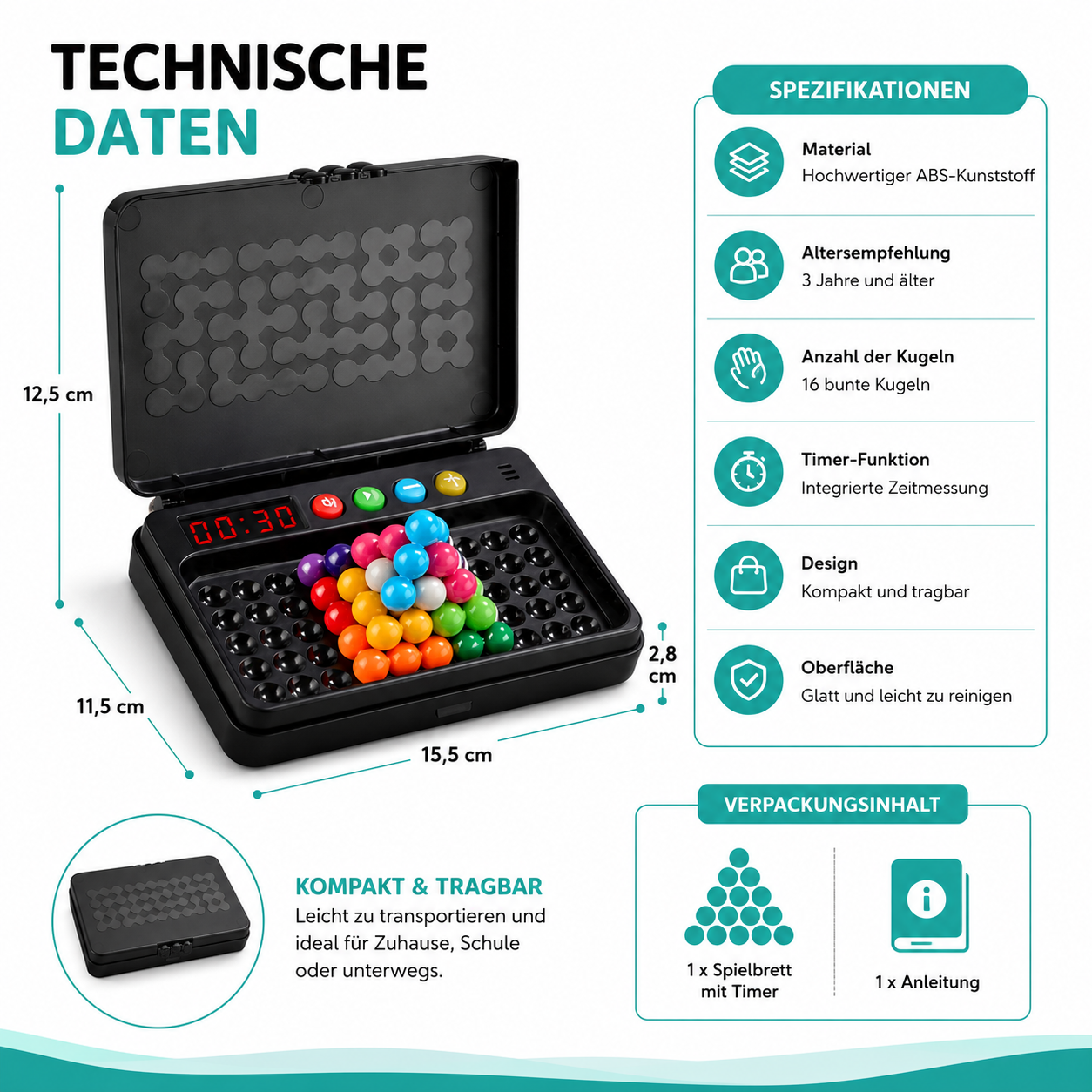 Logikrätsel mit IQ 500 – Intelligentes Denkspiel mit Zeitlimit