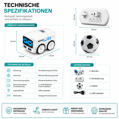 Intelligenter RC Mini Bus – Gestensteuerung Spielzeugauto