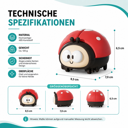Schwebende Marienkäfer Ball - Frühförderung für Babys