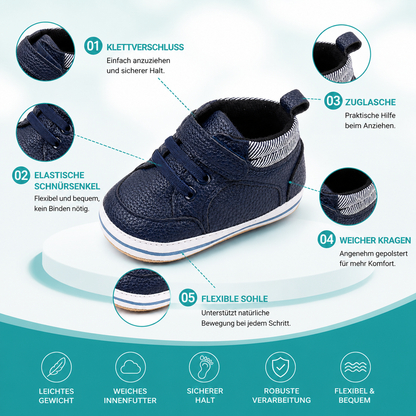 Weiche Baby Prewalker Sneaker für sichere Laufanfänge