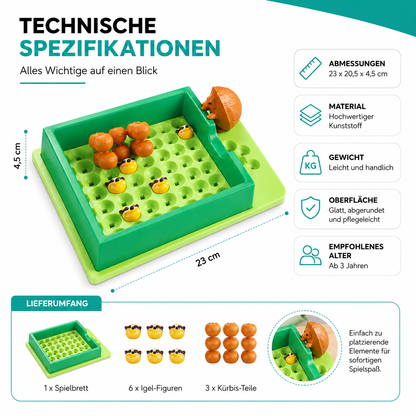 3D Igel Denkspiel – 50 clevere Puzzle Aufgaben