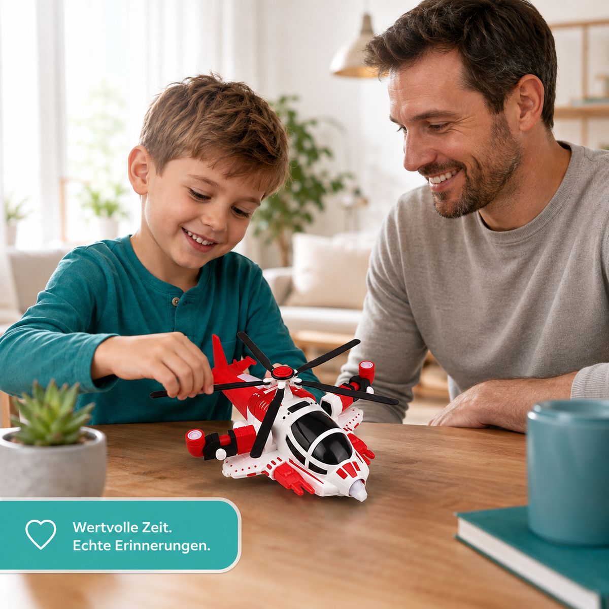 Leuchtender Helicopter mit Musik – Interaktiver Spielspaß für Kinder