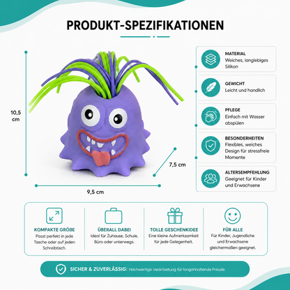 Lustig Monster Spielzeug– Interaktiver Spaß mit Klang & Reaktion