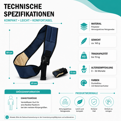 Ergo Komfort Babytrage – Komfort & Freiheit für Eltern