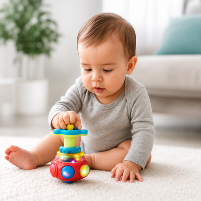 Leuchtendes Gyroskop – Musik, Licht und Aktion für Kinder!