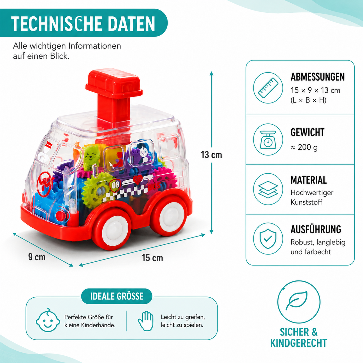 Kinder Traumauto – Spielerisch Lernen & Staunen