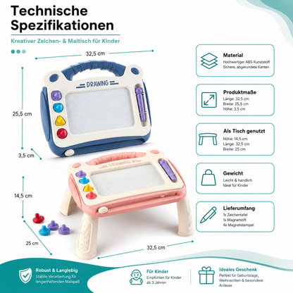 Magnetische Maltafel – Kreatives Spiel & Lernspaß für Kinder!