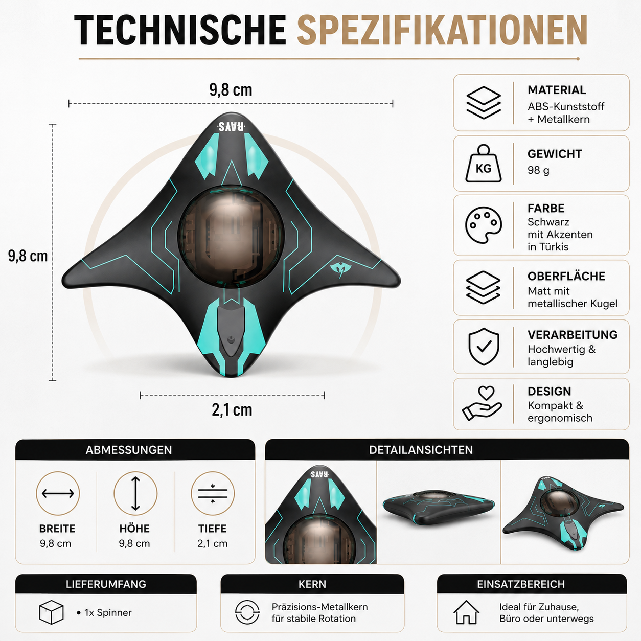 RC Mini-U-Boot mit Unterwasserkamera & WLAN-Livebildübertragung