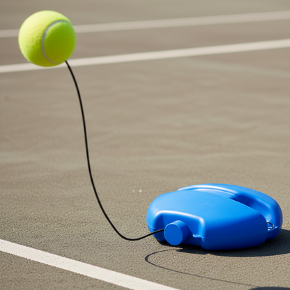 Tennis Trainer mit Rückprall-Seil