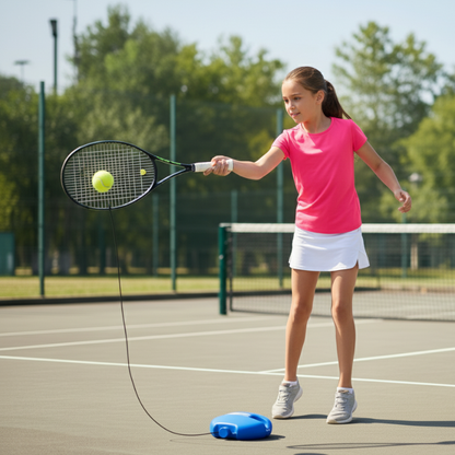 Tennis Trainer mit Rückprall-Seil