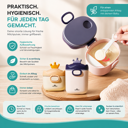 Tragbarer Milchpulverspender – Perfekt für vielbeschäftigte Eltern