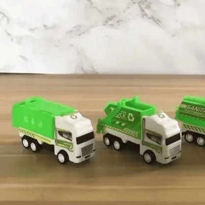 Mini Müllwagen Spielzeug – Robustes Inertia Auto für Kinder
