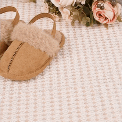 Kuschelige Baby Baumwoll-Sandalen – Weich, Warm & Perfekt für die ersten Schritte!