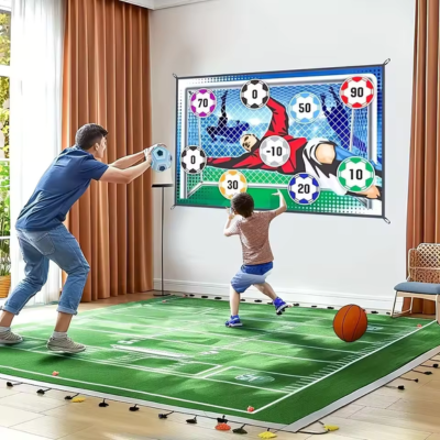 Fußballspielmatte für Kinder – Zielschießen, Spaß & Bewegung