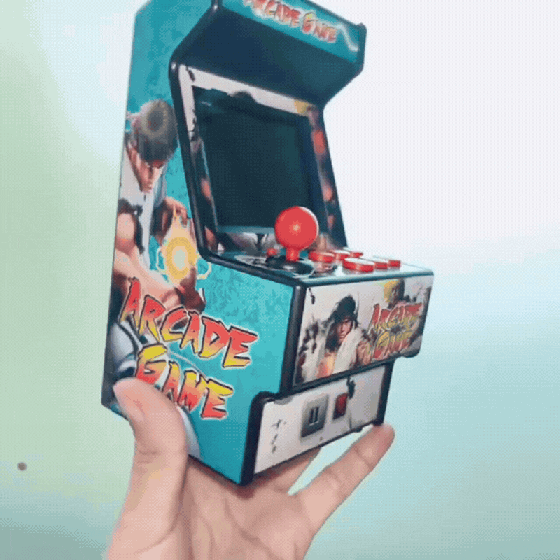 Tragbare Retro-Spielekonsole mit 156 Spielen