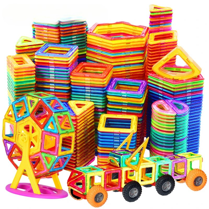 Große Magnet-Bausteine – Fantasievolles Spielen & Lernen für Kids