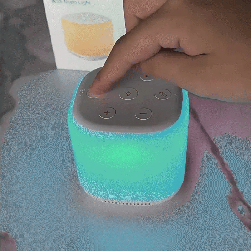 Soundmaschine mit Nachtlicht und 34 Geräuschen