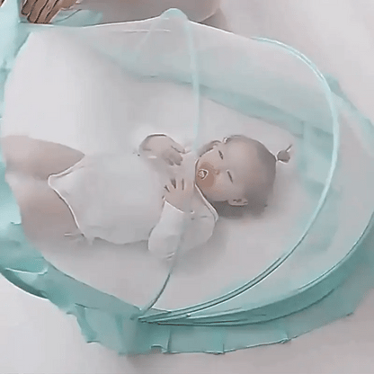 Faltbares Baby Moskitonetz – Vollschutz für Bett & Im Freien