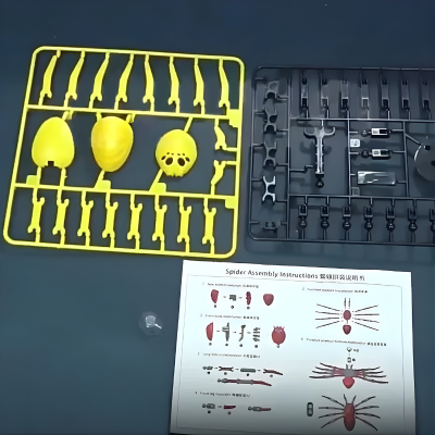 Voll bewegliche Roboter-Figur – Kreatives Spielen & Posen