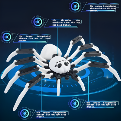 Voll bewegliche Roboter-Figur – Kreatives Spielen & Posen