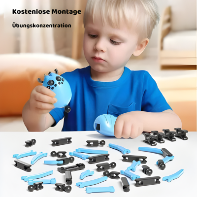 Voll bewegliche Roboter-Figur – Kreatives Spielen & Posen