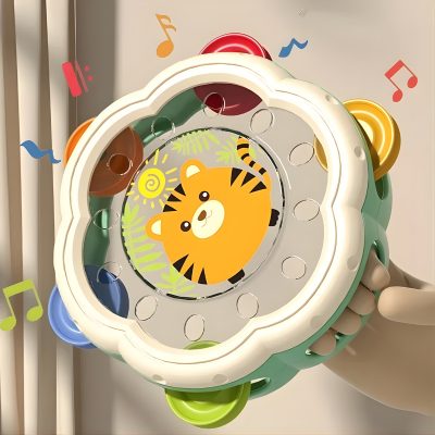 Montessori Musik Trommel für Babys – Lernen mit Spaß & Rhythmus