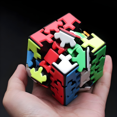 Zahnrad-Zauberwürfel – Intelligenter Puzzlespaß für Kinder und Erwachsene