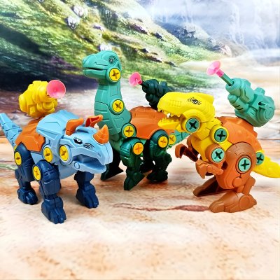 3-in-1 DIY Dino Schraubspielzeug – Lernen, Bauen & Staunen