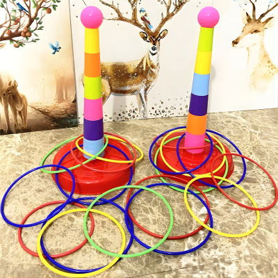 2-in-1 Ringwurf & Stapelspiel – Lernen, Spielen & Bewegung