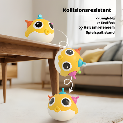 Pufferfish Bell Baby Shaker – Sensorik Spielzeug für frühe Entwicklung