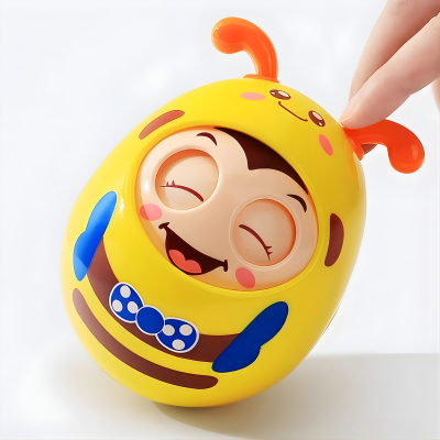 Bee Tumbler Babyspielzeug – Schaukelspaß für sterben Bauchlage und frühes Lernen