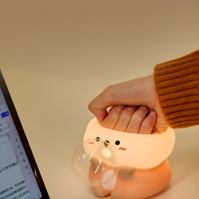 Niedlich Meer Otter Nacht Licht– Weich LED Dimmable & Wiederaufladbar
