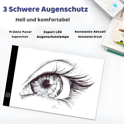 Kreatives LED Zeichenbrett – Mit 3 Helligkeitsstufen & Spaß-Garantie