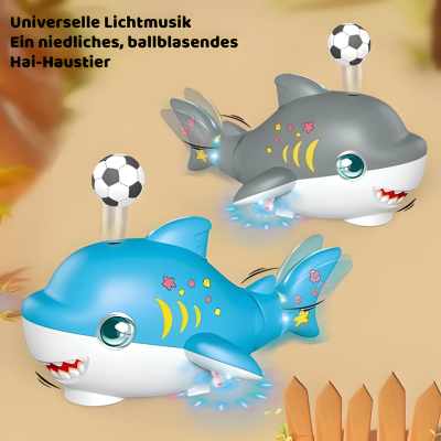 Interaktives Hai-Spielzeug mit Musik, Licht & schwebendem Ball