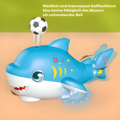 Interaktives Hai-Spielzeug mit Musik, Licht & schwebendem Ball
