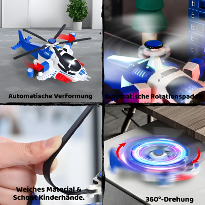 Leuchtender Helicopter mit Musik – Interaktiver Spielspaß für Kinder