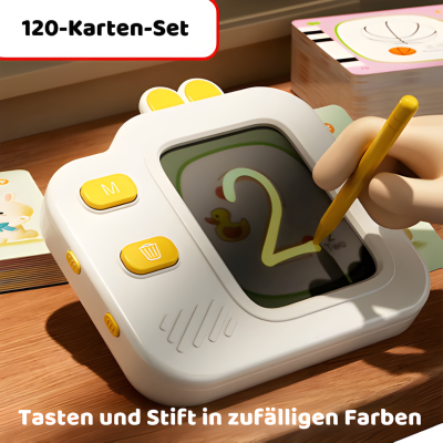 Interaktives Lern-Tablette für Kinder – spielerisch lernen & zeichnen 40 Stück