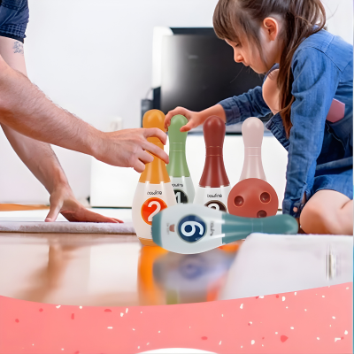 Lern-Bowling für Kinder – Spielen, Zählen & Bewegung vereint