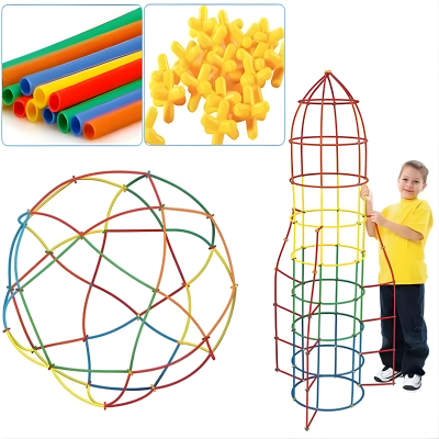 4D Kreativ-Baukasten für Kinder – Farben, Formen & Fantasie