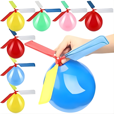 Ballon-Helikopter Satz– Fliegender Spaß für Kinder & Parteien!