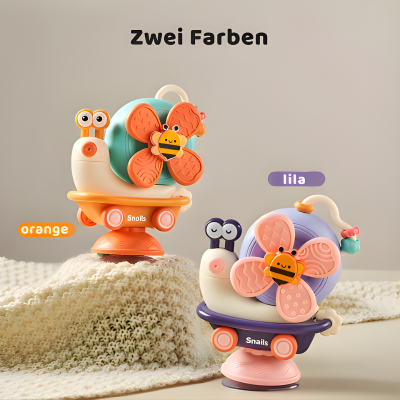 Schneller Schnecken-Windmühlen Spinner – Sensorikspielzeug für Babys