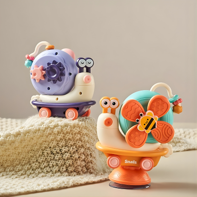 Schneller Schnecken-Windmühlen Spinner – Sensorikspielzeug für Babys