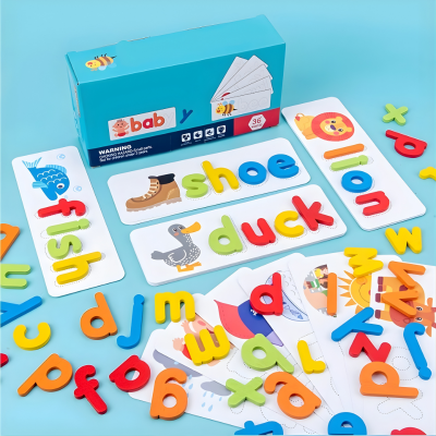 Montessori ABC & Mathematik Puzzle – Spielerisch Lesen & Rechnen lernen