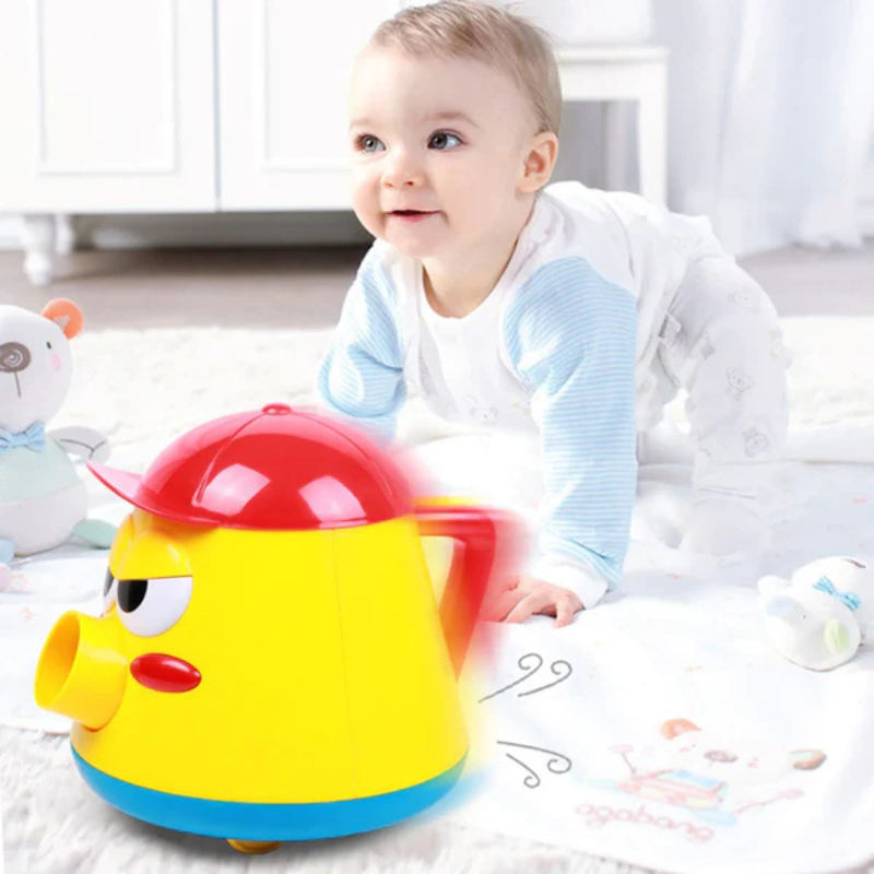 Elektrischer Kinderstaubsauger mit Ball-Funktion