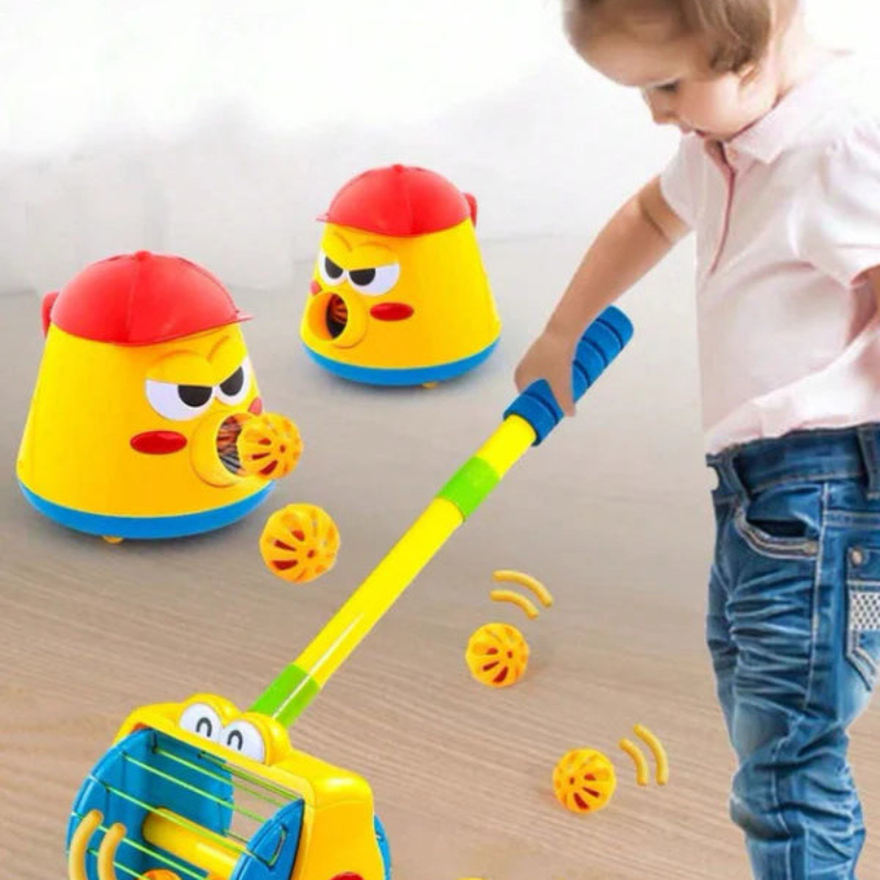 Elektrischer Kinderstaubsauger mit Ball-Funktion