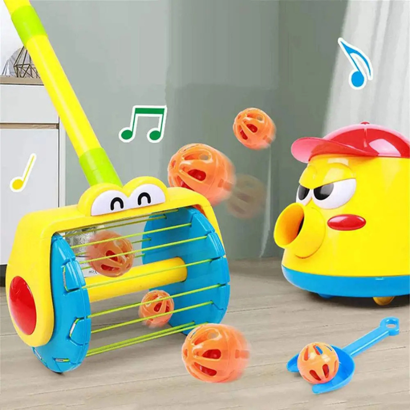 Elektrischer Kinderstaubsauger mit Ball-Funktion
