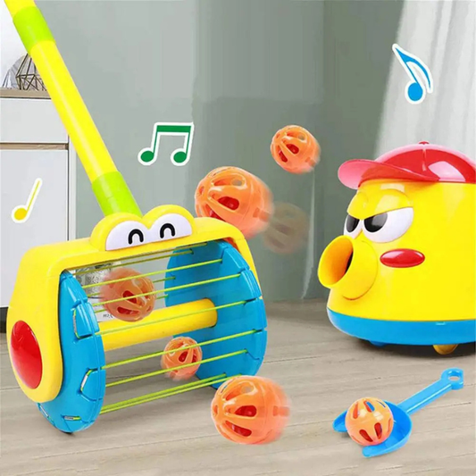 Elektrischer Kinderstaubsauger mit Ball-Funktion