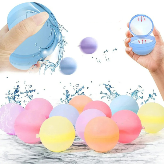 Wiederverwendbare Wasserbomben – Sommer Spaß für Kinder & Erwachsene 10 Stück