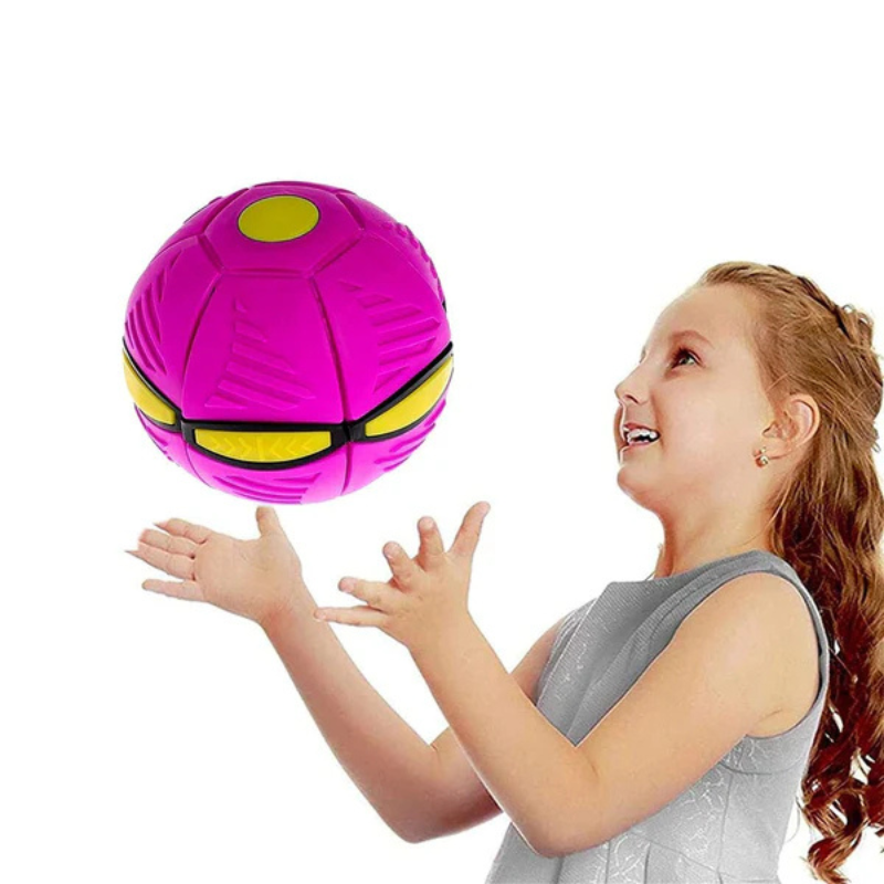 2-in-1 UFO Frisbee und Ball – Das perfekte Wurfspielzeug für Draußen