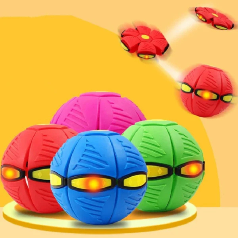 2-in-1 UFO Frisbee und Ball – Das perfekte Wurfspielzeug für Draußen